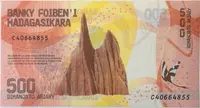 Madagaskar, 500 Ariary (2017~2022), P.99