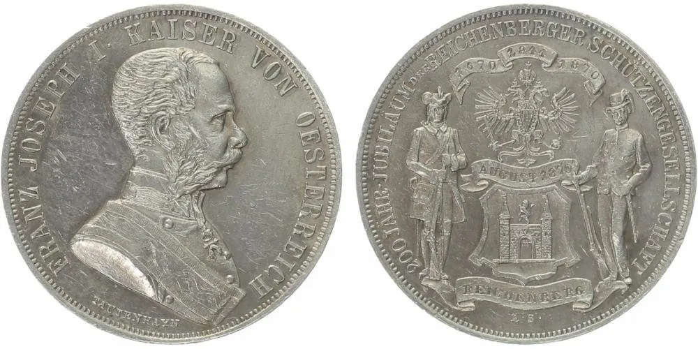 Rakouská a spolková měna, 1857 - 1892 — 1