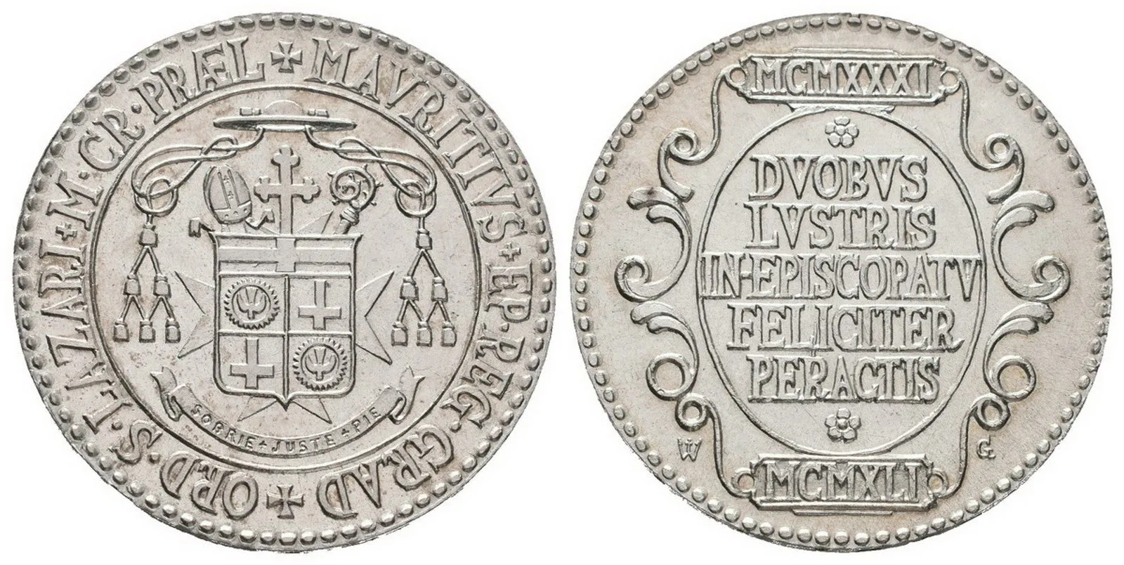 Hradec Králové, biskupství, Mořic Pícha, 1931 - 1941 — 1