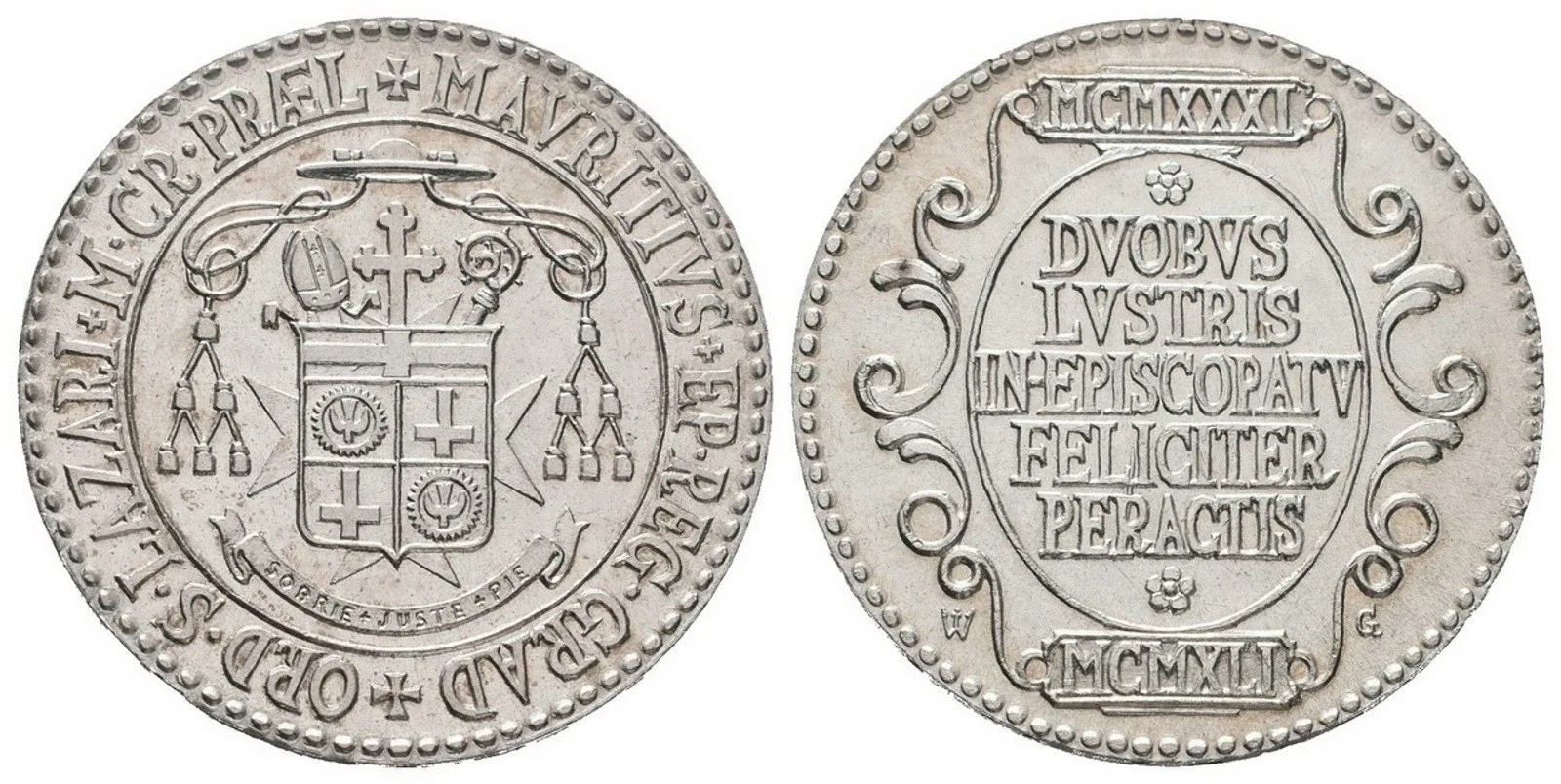 Hradec Králové, biskupství, Mořic Pícha, 1931 - 1941 — 1