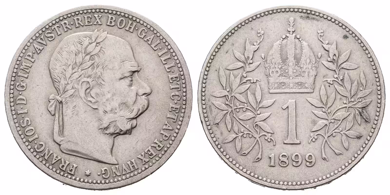 1 Koruna 1899