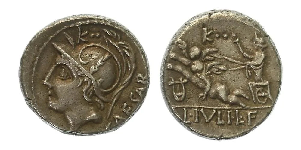 L. Iulius L. f. Caesar, 103 př. Kr. — 1