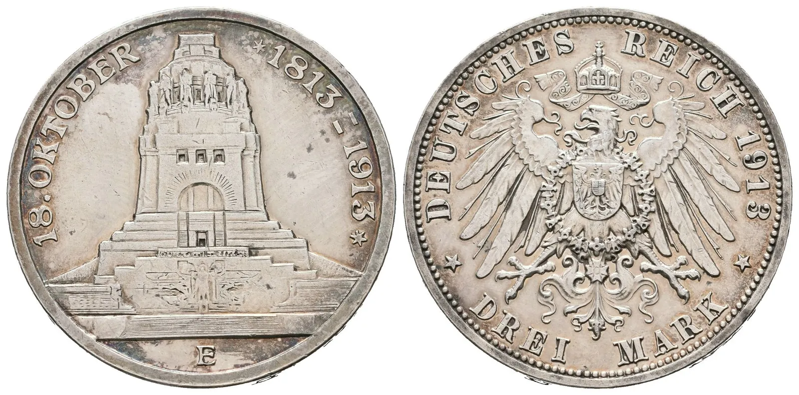 Sasko, 3 Marka 1913 - Pamětní