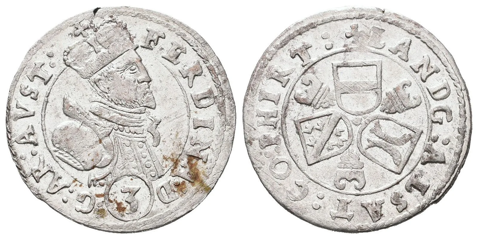 Arcivévoda Ferdinand Tyrolský, 1564 - 1595 — 1