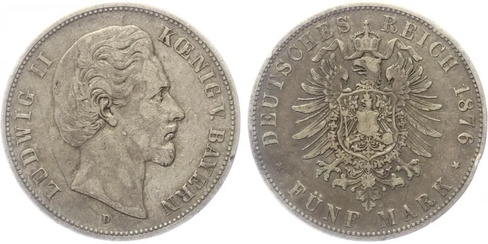Bavorsko, Ludwig II., 1864 - 1886 — 1