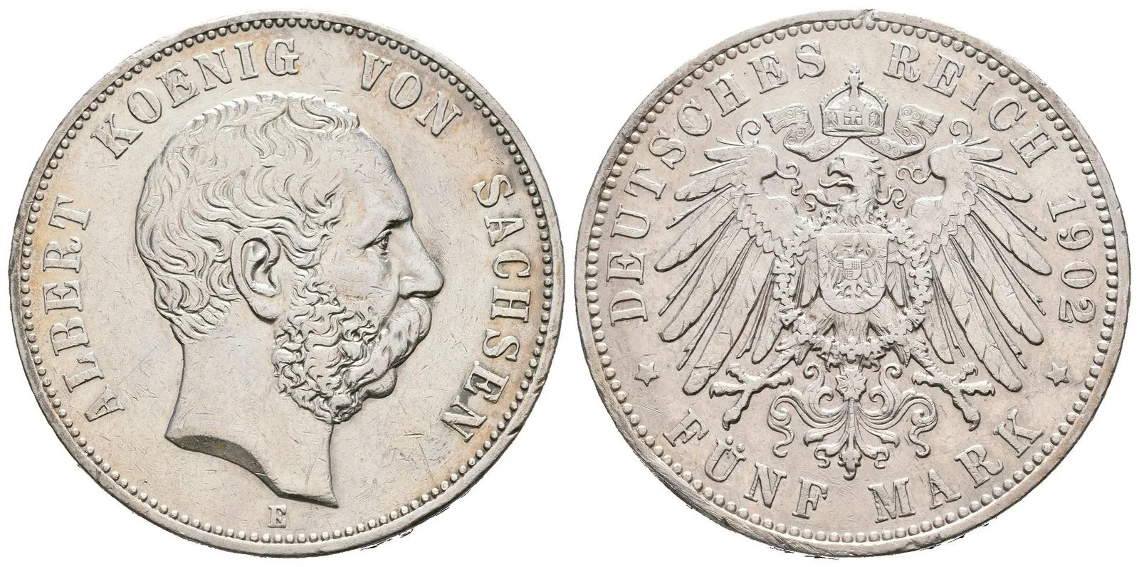 Sasko, 5 Marka 1902