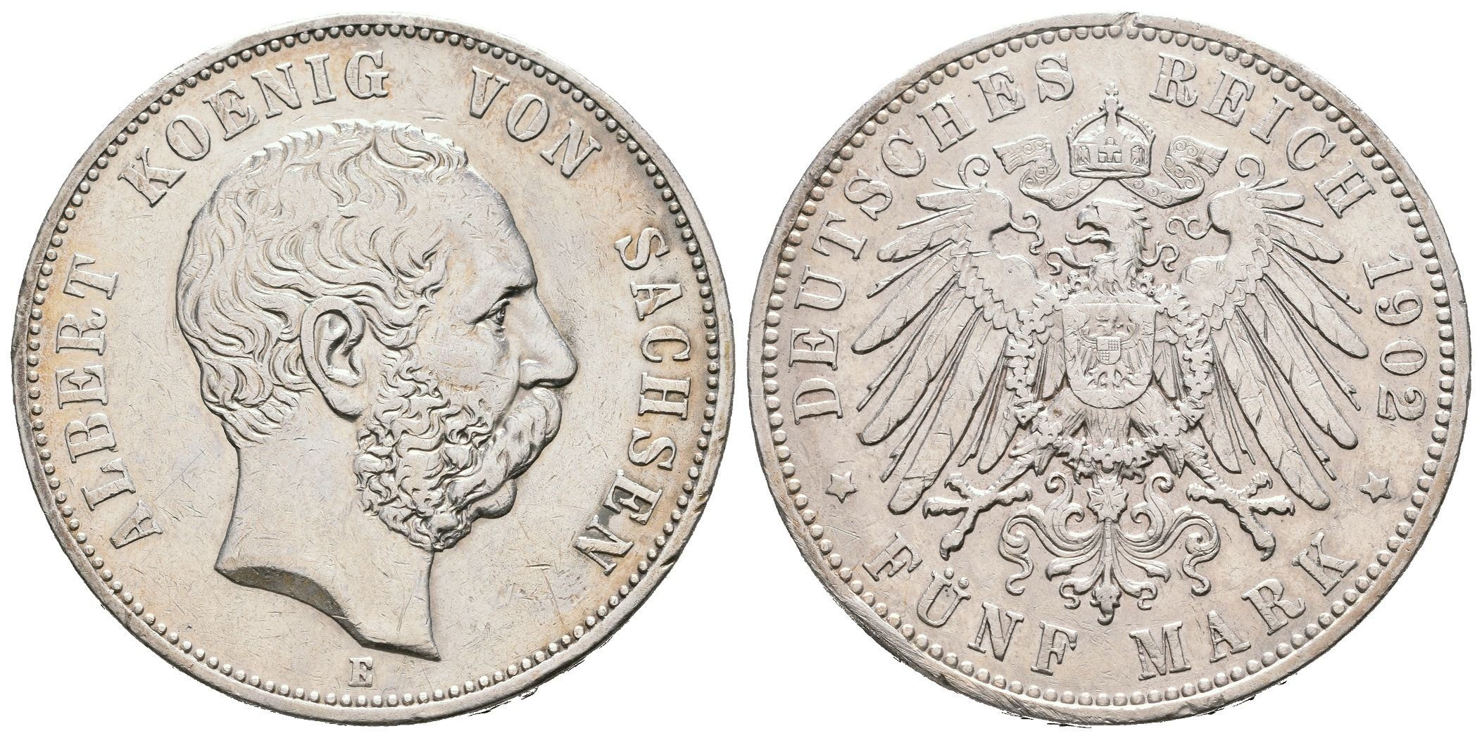 Sasko, 5 Marka 1902