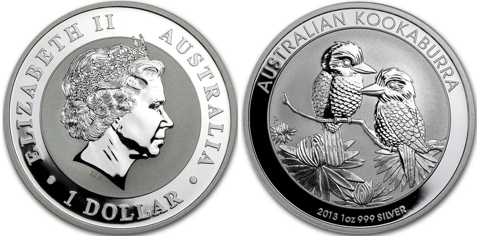 Austrálie, Dollar 2013 - Australian Kookaburra