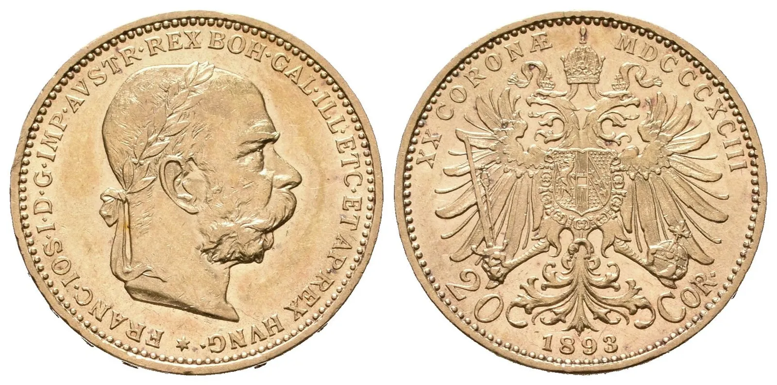 20 Koruna 1893