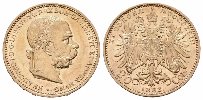 20 Koruna 1893