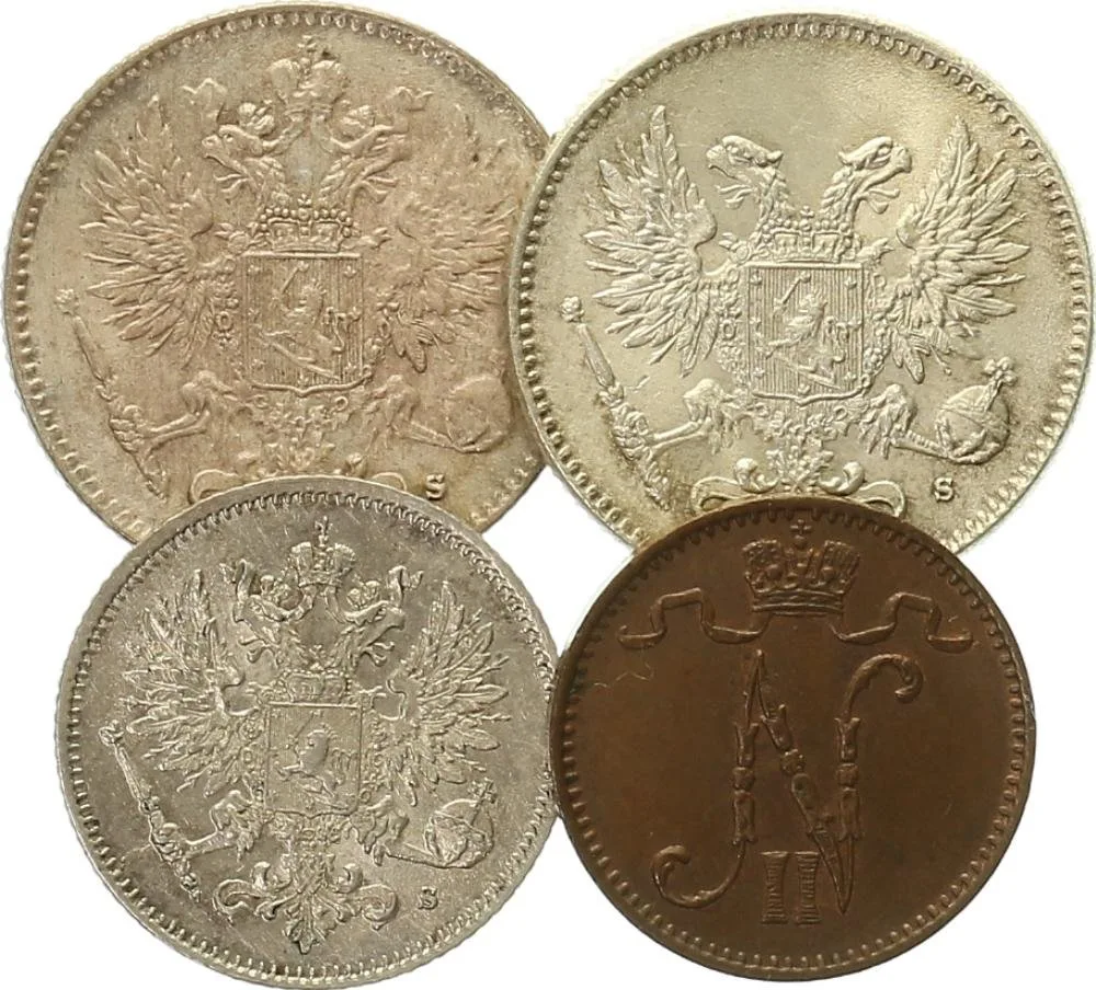 Ražby pro Finsko, Mikuláš II., 1894 - 1917 — 1