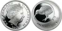 Nový Zéland, Dollar 2010 - Kiwi