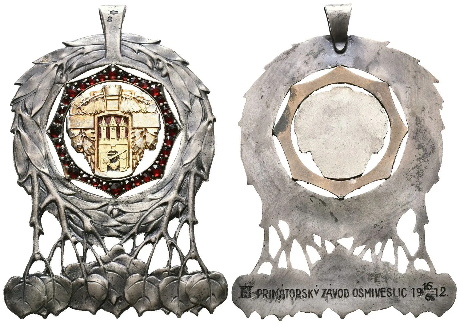 AR Medaile 1912 - III. Primátorský závod osmiveslic 16. června. — 1