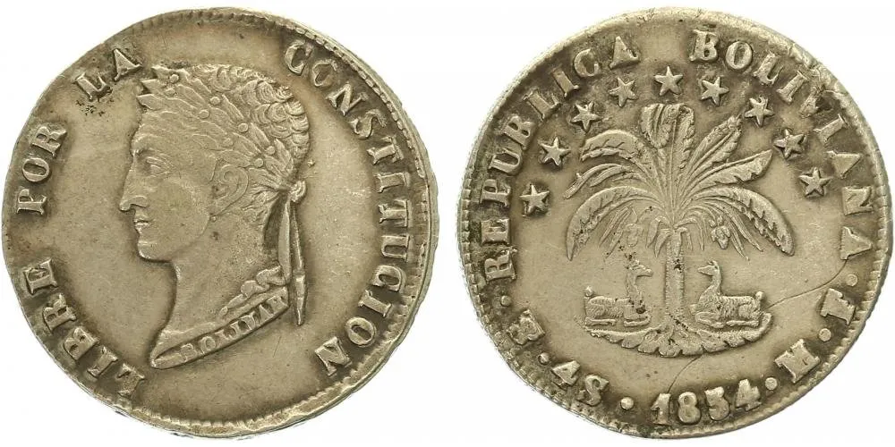 Bolívie, republika, 1825 - — 1