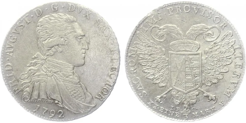 Sasko, Friedrich August III./I., 1763 - 1827 — 1