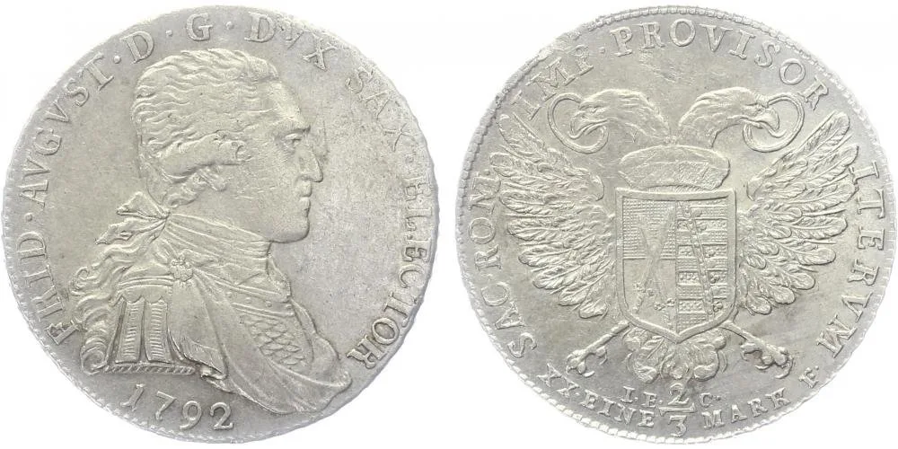 Sasko, Friedrich August III./I., 1763 - 1827 — 1