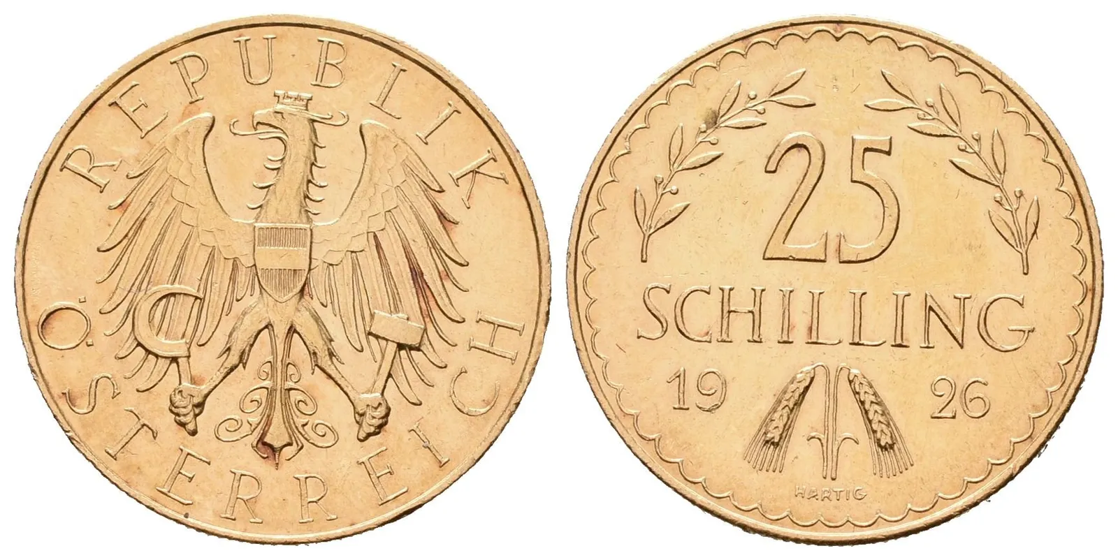 Rakousko, 25 Schilling 1926