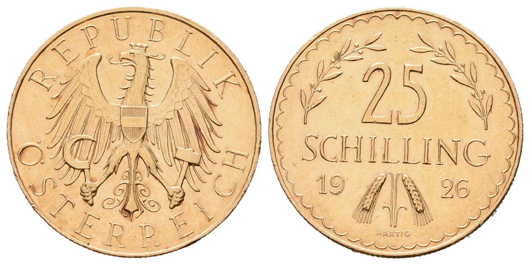 Rakousko, 25 Schilling 1926