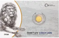 5 Dollars 2020 - Český lev, investiční mince