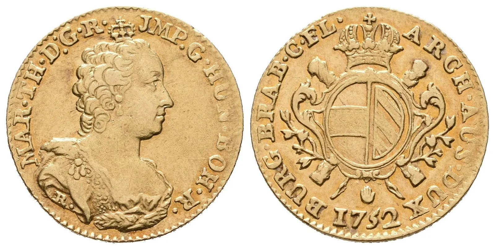 Marie Terezie, Sovráno 1752, Antverpy