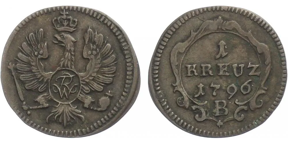 Brandenburg - Preussen, Friedrich Wilhelm II., 1786 - 1797 — 1
