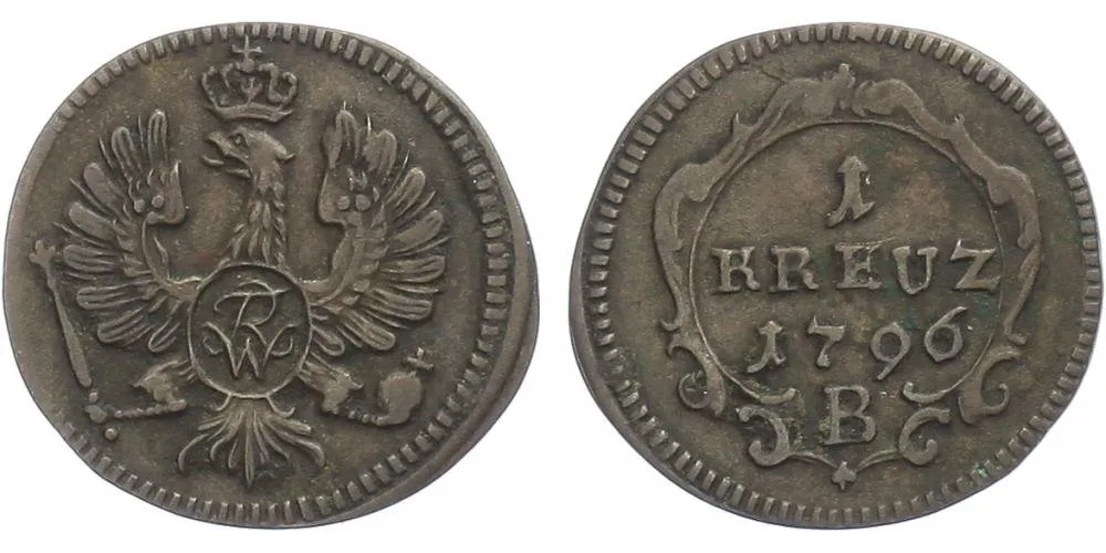 Brandenburg - Preussen, Friedrich Wilhelm II., 1786 - 1797 — 1