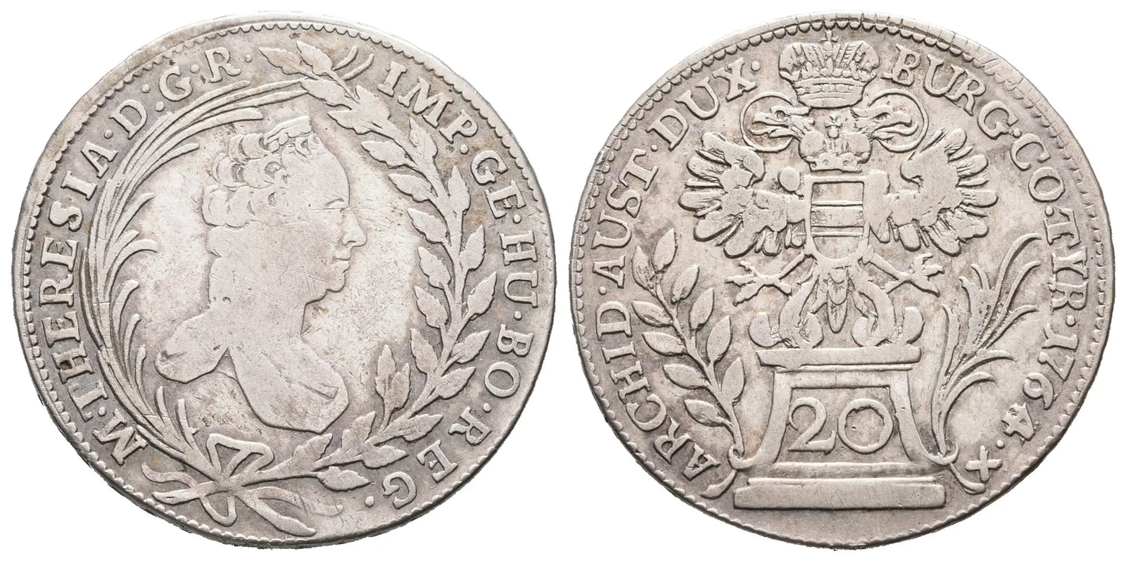 Marie Terezie, 20 Krejcar 1764, Vídeň