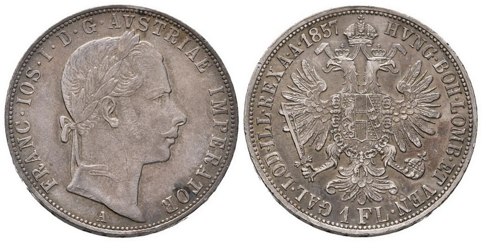 Rakouská a spolková měna, 1857 - 1892 — 1