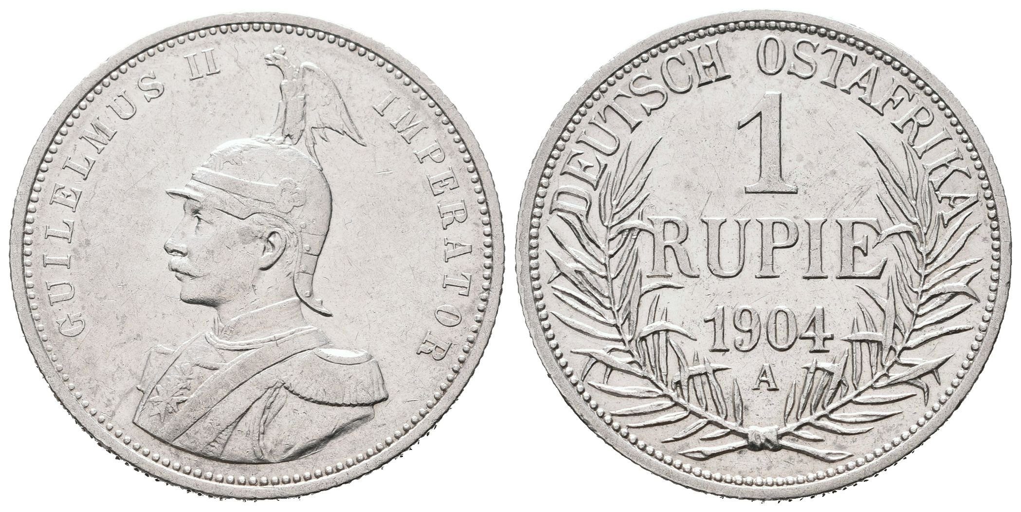 Německá východní Afrika, 1 Rupie 1904 A