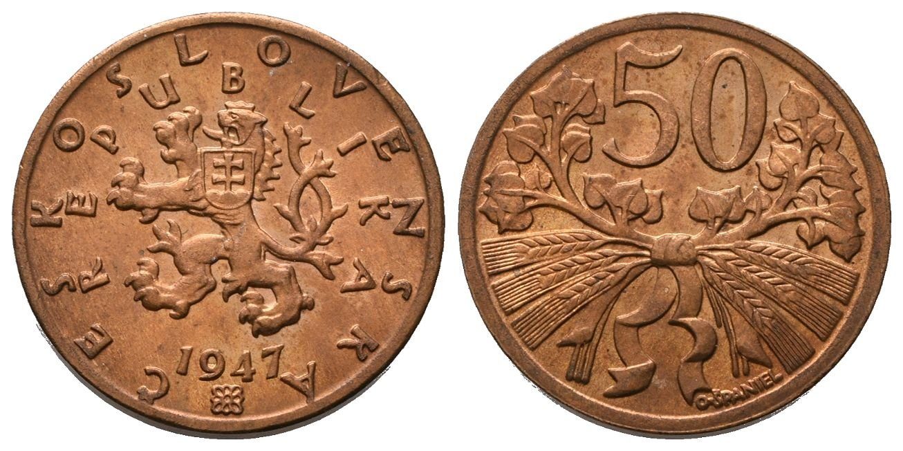 50 Haléř 1947