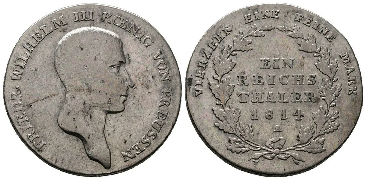 Prusko, Friedrich Wilhelm III., 1797 - 1840 — 1