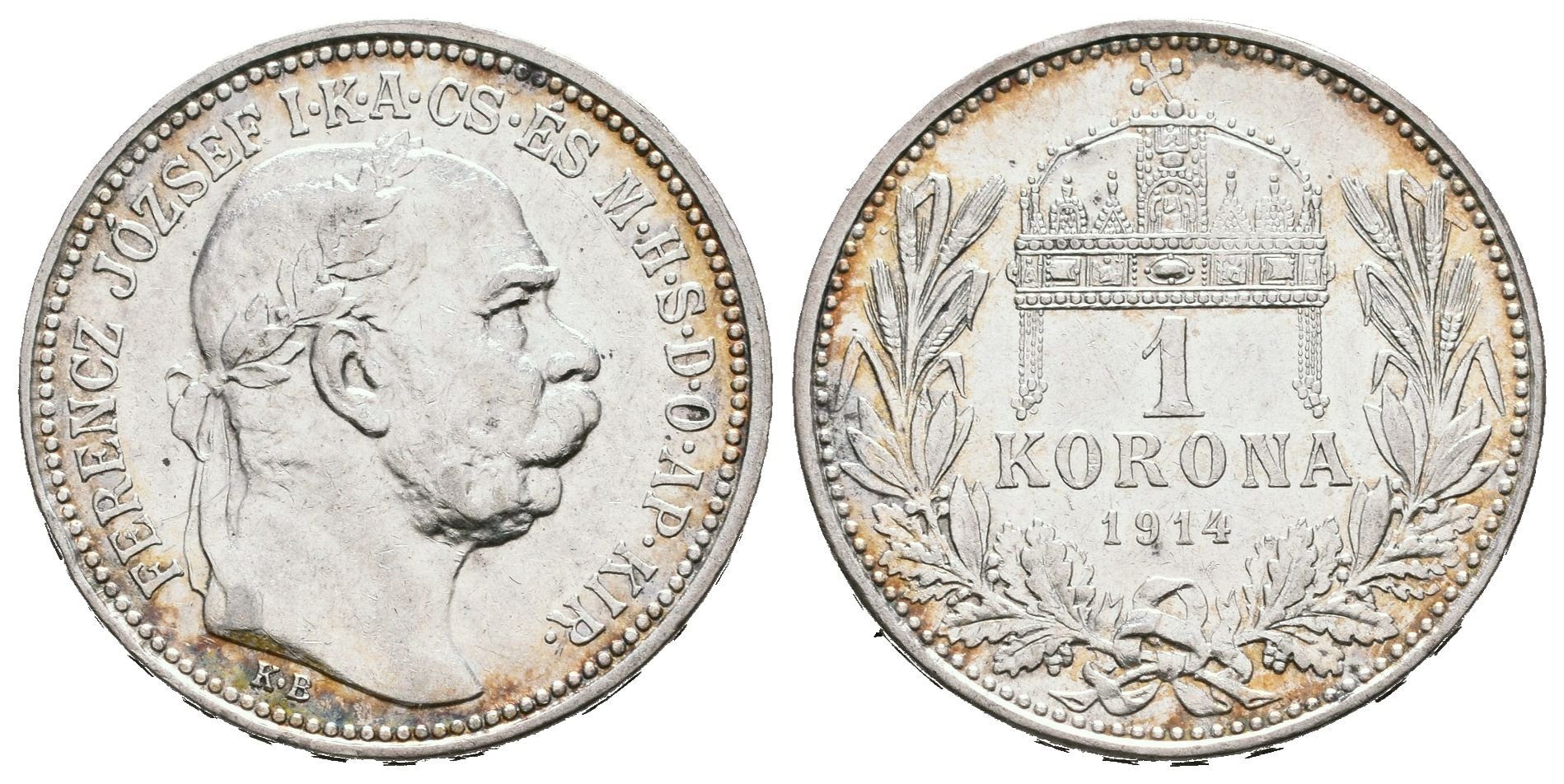 1 Koruna 1914 KB