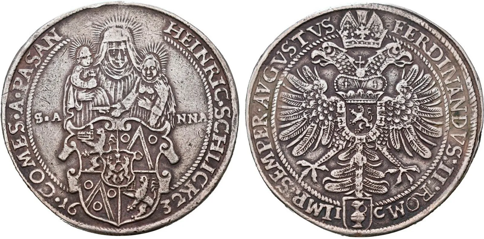 Šlik Jindřich, 1612 - 1650 — 1