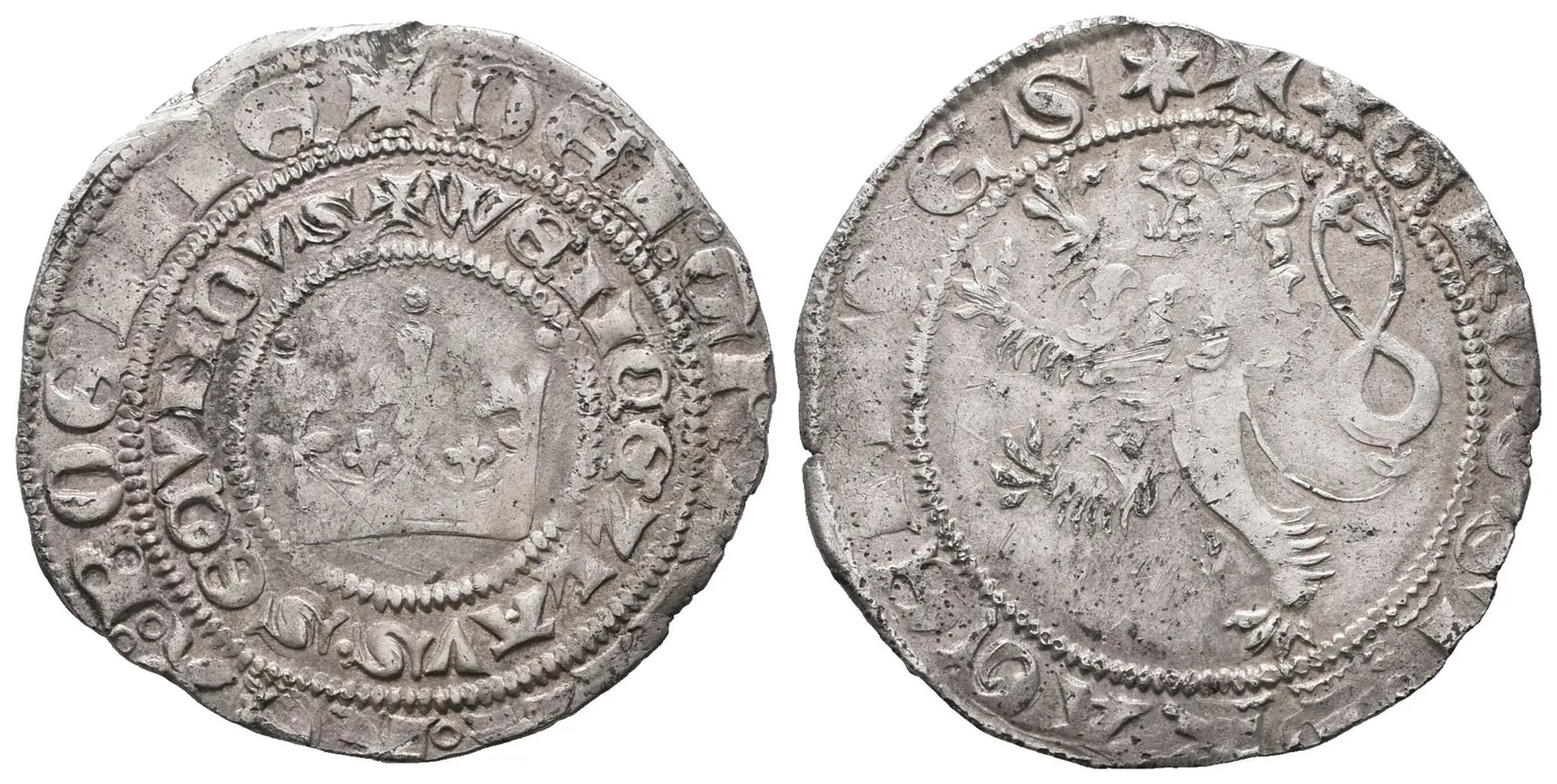 Václav II., Pražský groš, Smolík 2
