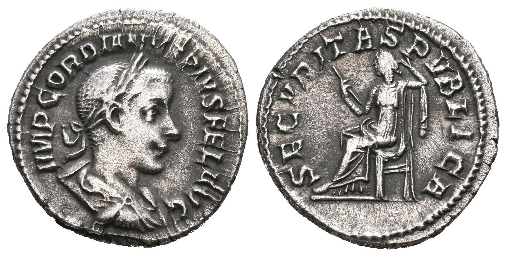Gordianus III., denár, RIC 130