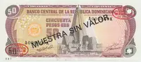 Dominikánská republika, 50 Pesos 1991, P.135s1