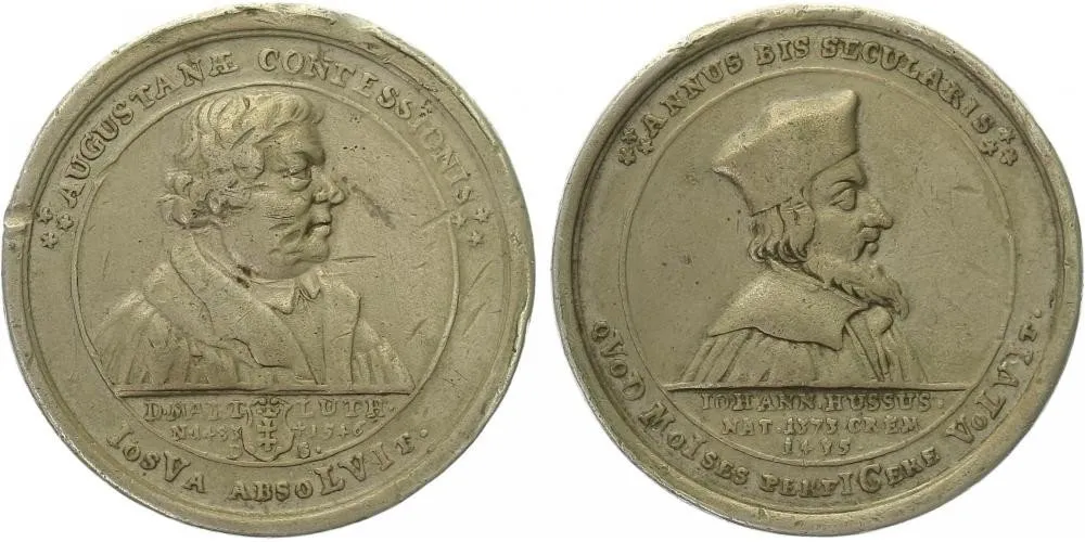 Náboženské a reformační medaile — 1