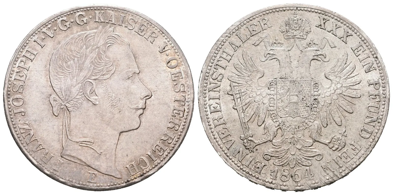 Tolar spolkový 1864 E