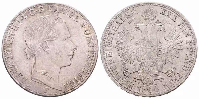 Tolar spolkový 1864 E