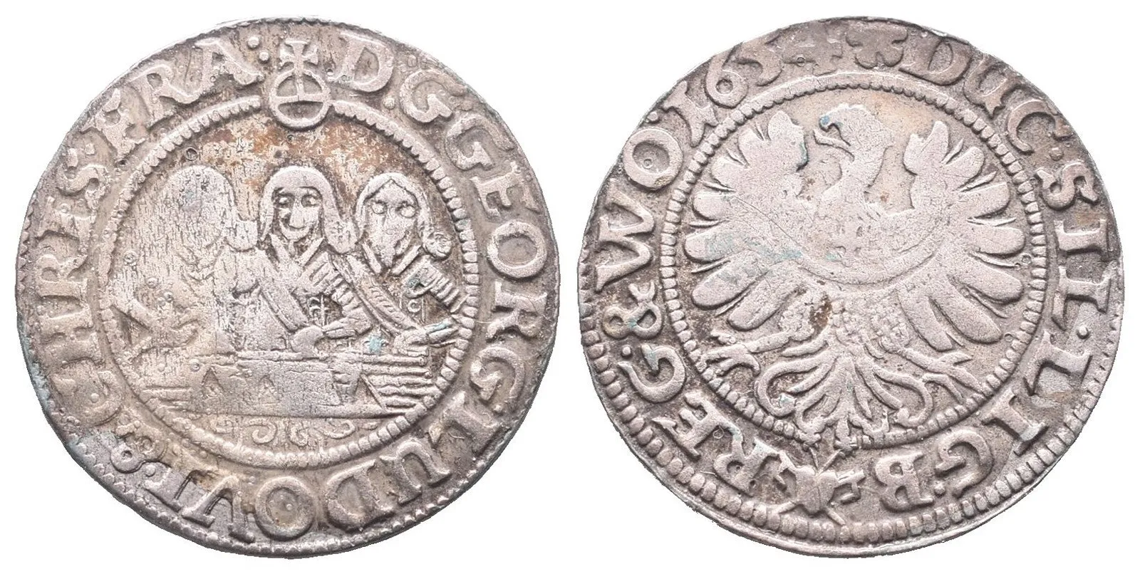 Lehnice - Břeh, Georg, Ludwig a Christian, 1639 - 1663 — 1