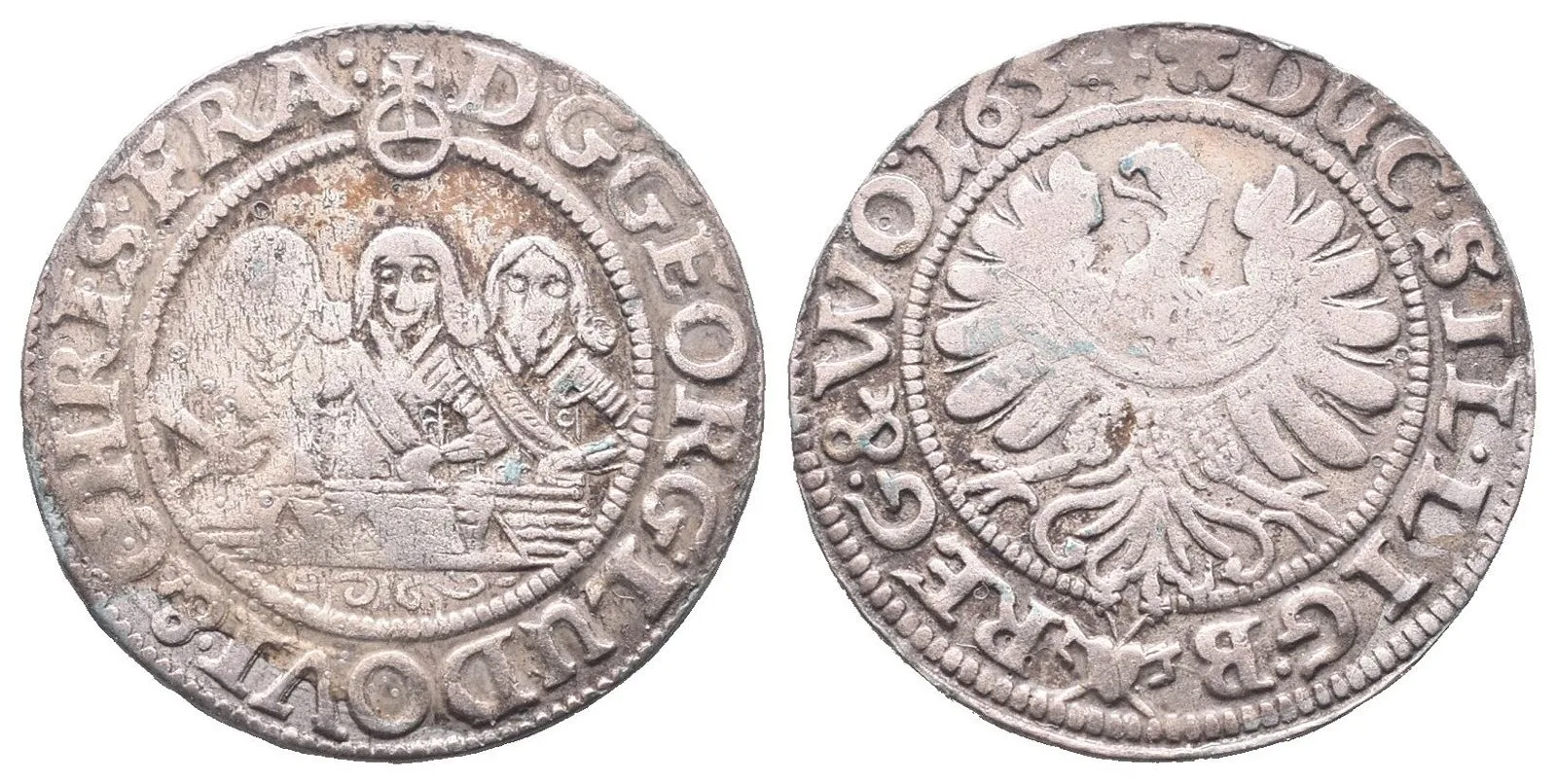 Lehnice - Břeh, Georg, Ludwig a Christian, 1639 - 1663 — 1