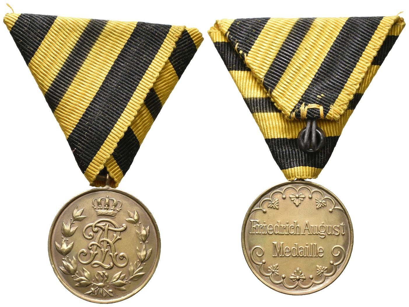 Sasko, Medaile Friedricha Augusta