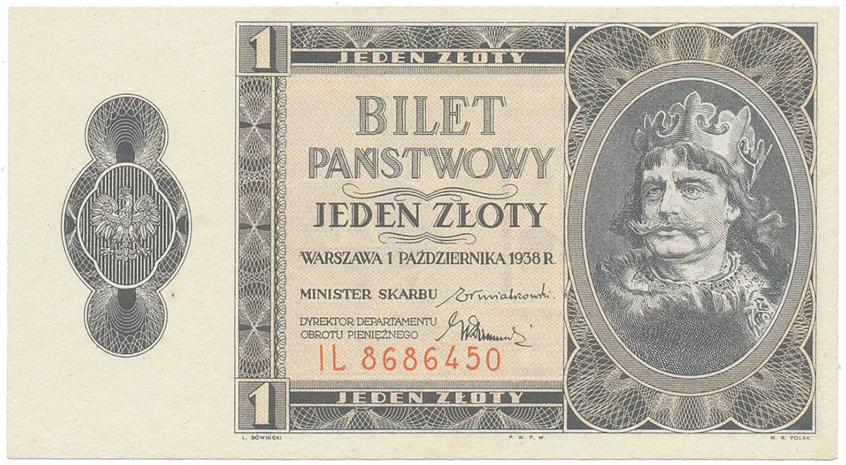 Polská platidla na československém území 1938-39 — 1
