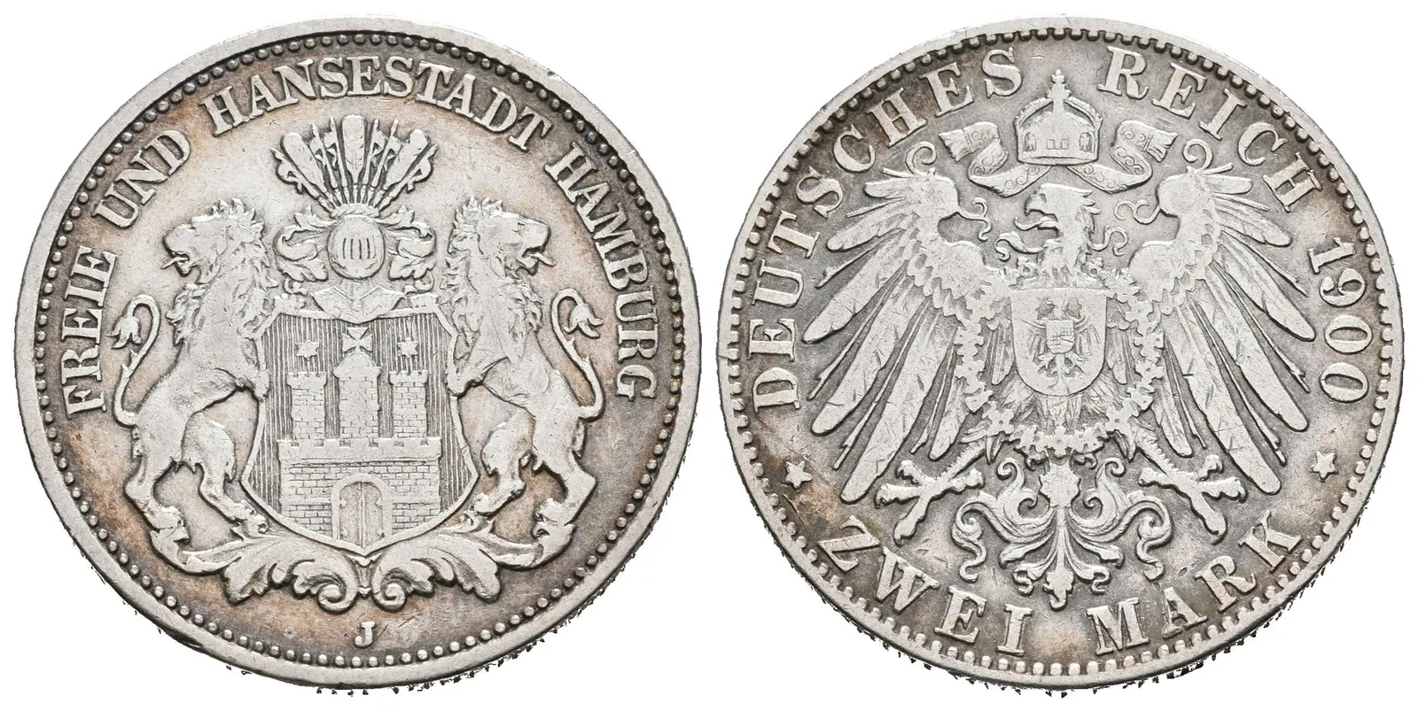 Hamburg, 2 Marka 1900