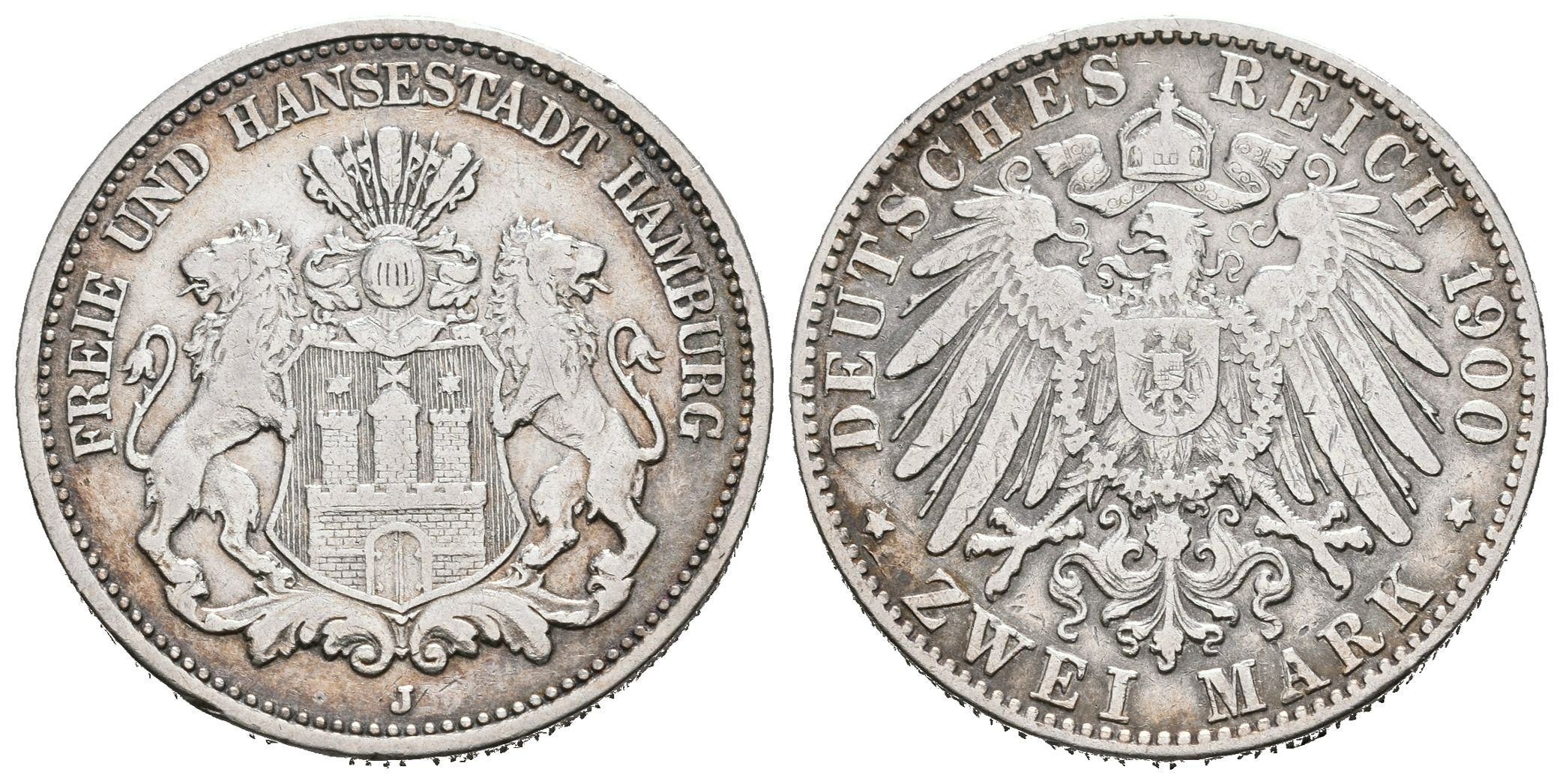 Hamburg, 2 Marka 1900