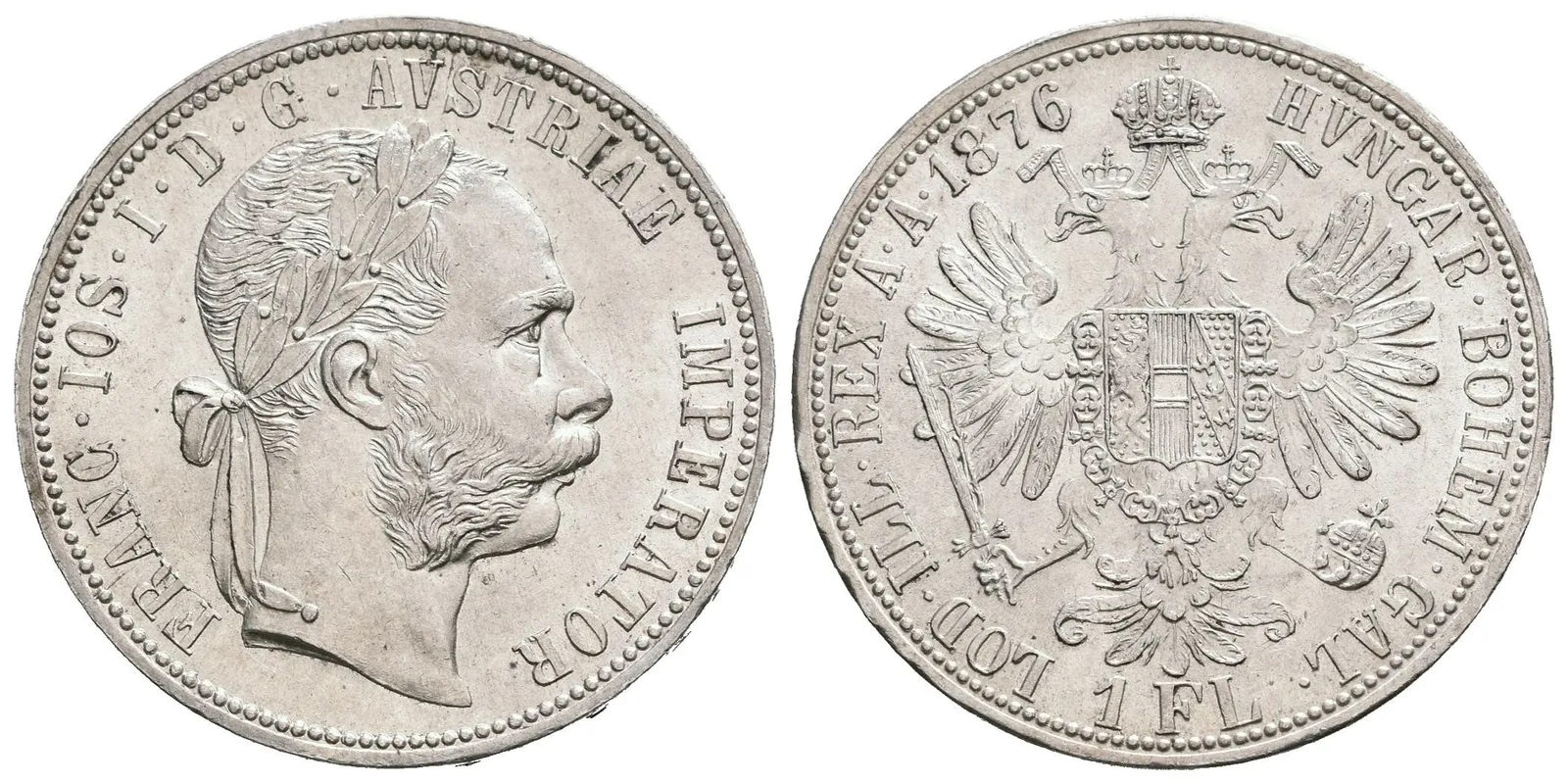 Zlatník 1876, krásná zachovalost, lesk, patina, drobné rysky — 1
