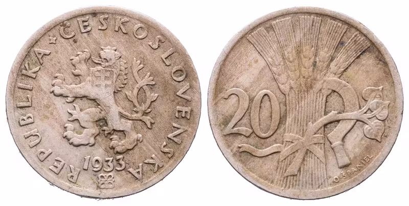 20 Haléř 1933