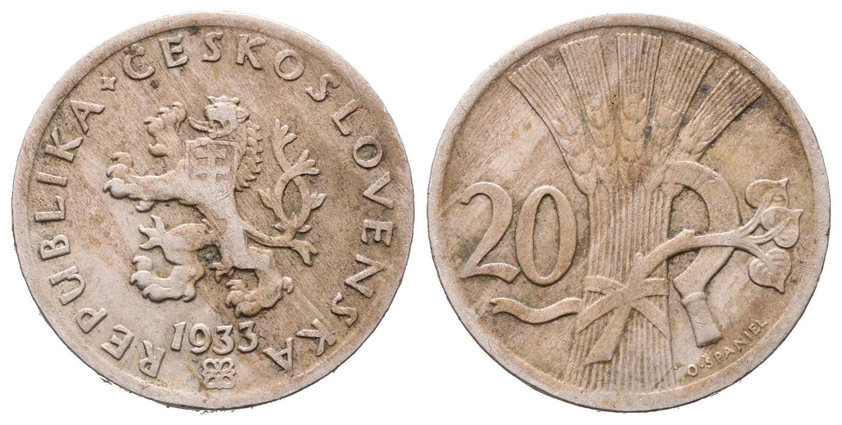 20 Haléř 1933
