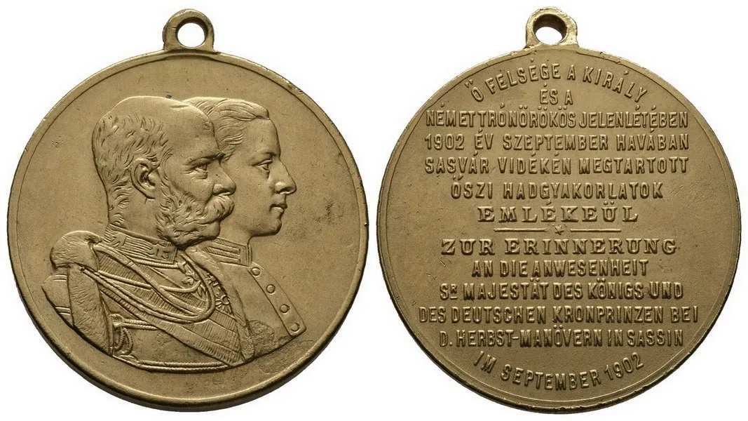 František Josef I., medaile vojenských manévrů — 1
