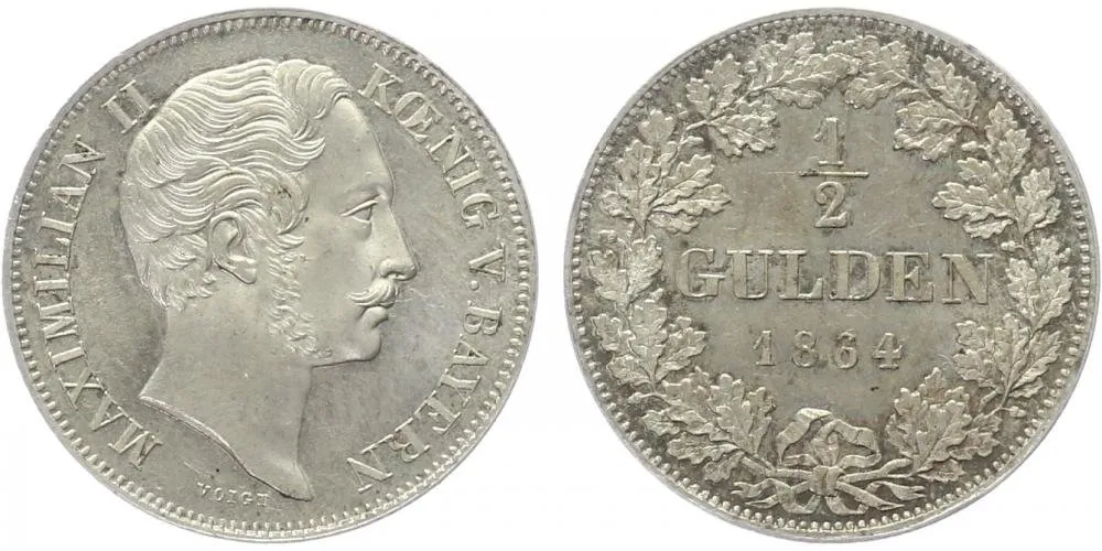Bavorsko, Maximilian II., 1848 - 1864 — 1